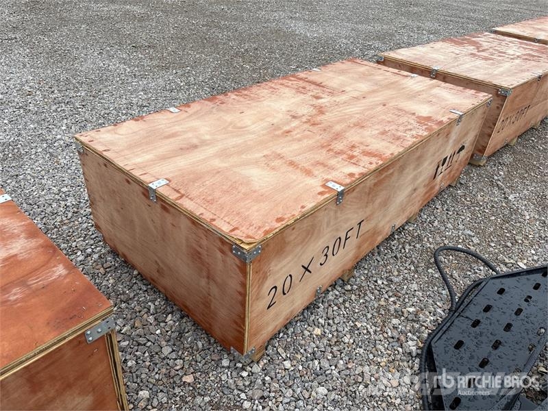  SKLP SK-ZP20 20 ft x 30 ft All-Steel Carport (Unus Tērauda karkasa ēkas