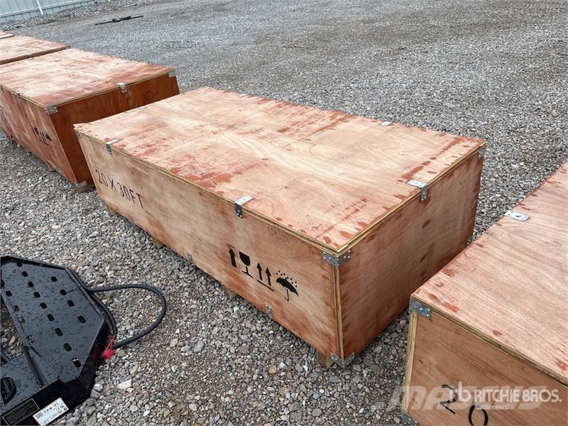  SKLP SK-ZP20 20 ft x 30 ft All-Steel Carport (Unus Tērauda karkasa ēkas