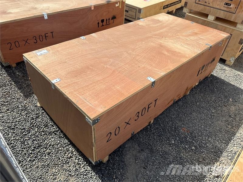  SKLP SK-ZP20 20 ft x 30 ft All-Steel Carport (Unus Jeklene gradbene konstrukcije
