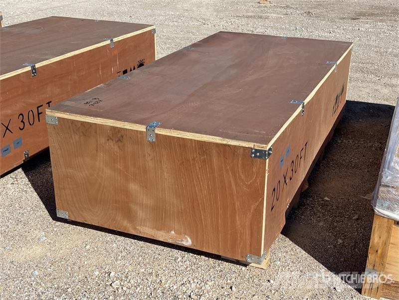  SKLP SK-ZP20 20 ft x 30 ft All-Steel Enclosed Carp المباني الإطار الصلب