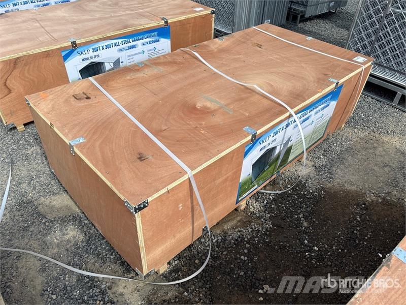  SKLP SK-ZP20 20 ft x 30 ft All-Steel Carport (Unus Jeklene gradbene konstrukcije