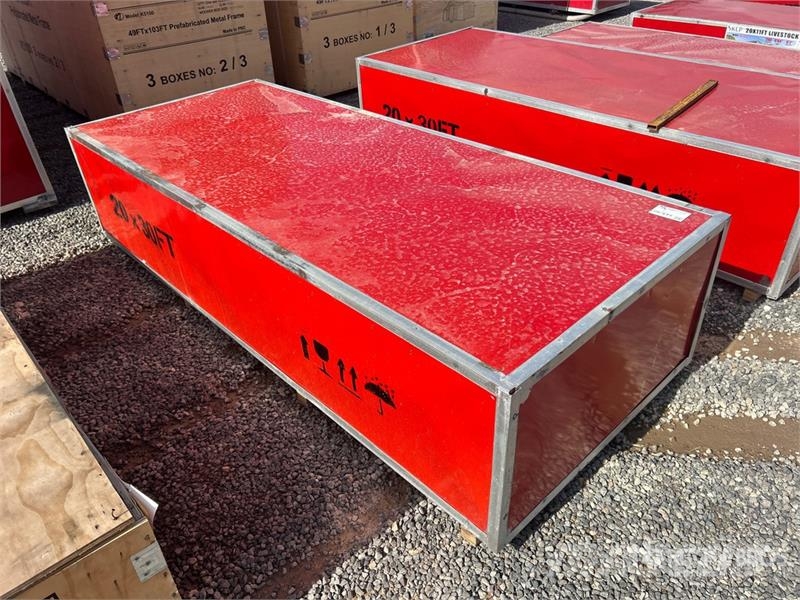 SKLP SK-ZP20 20 ft x 30 ft Carport (Unused) 철골 건물