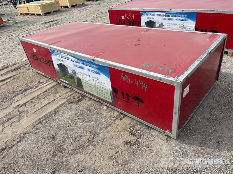 SKLP SK-ZP20 All-Steel Carport (Unused) Steel frame buildings
