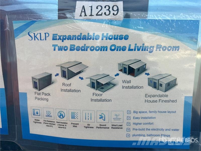  SKLP SK37 19 ft x 20 ft Expandable House (Unused) مقطورات أخرى