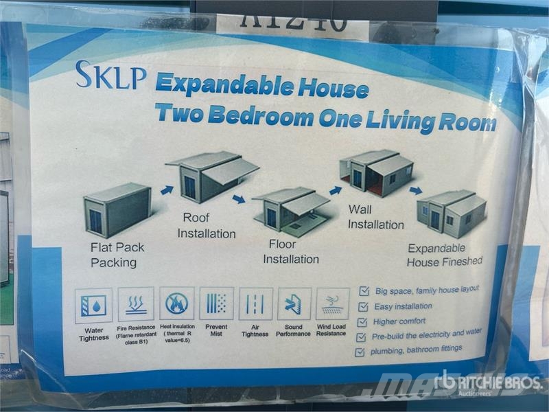  SKLP SK37 19 ft x 20 ft Expandable House (Unused) مقطورات أخرى