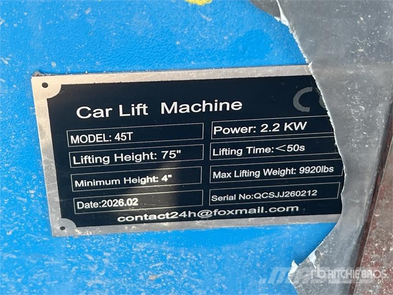  SKLP SK45T 2 Post 9920 lb Vehicle Lift (Unused) Építőipar - Egyebek