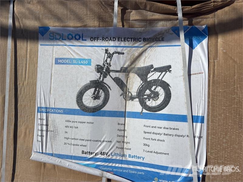  SKLP SL-L450 Off-Road Electric Bicycle (Unused) Otros componentes