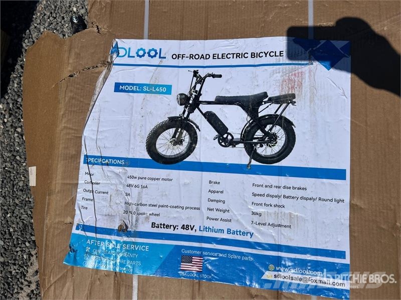 SKLP SL-L450 Off-Road Electric Bicycle (Unused) Other components