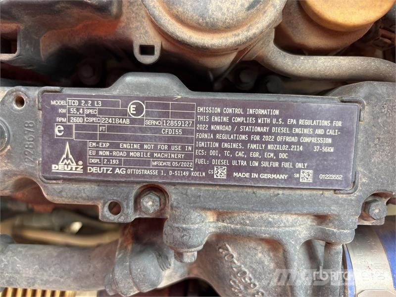 SkyJack SJ843TH Telehandler (Inoperable) مناولات متداخلة