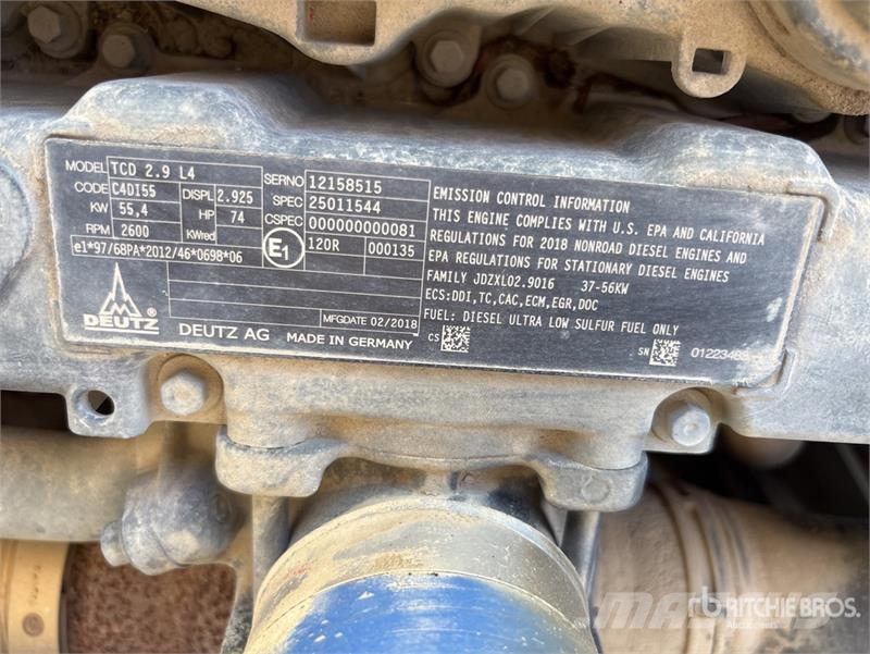 SkyJack SJ843TH Telehandler 텔러 핸들러