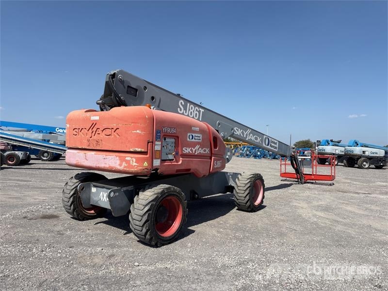 SkyJack SJ86T 4WD Diesel Telescopic Boom Lift Telescopic boom lifts