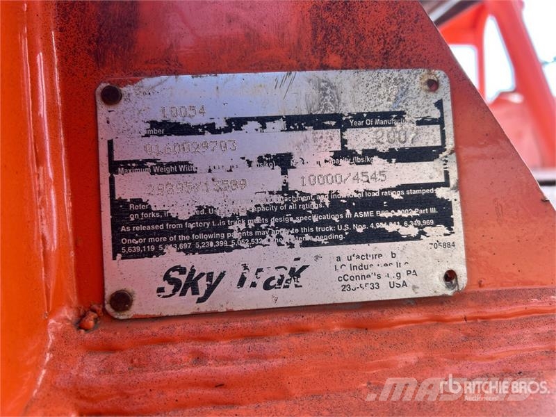 SkyTrak 10054 Manipuladores telescópicos
