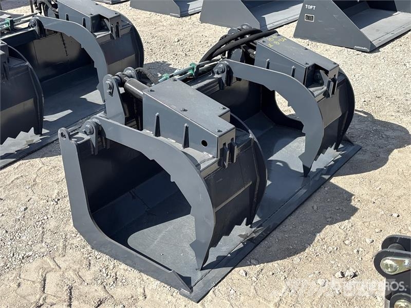 Skyway BSSHG-1720 68 in Skid Steer Grapple Bucket Grijpers