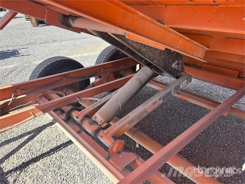 Snake DMP610 10 ft T/A Dump Utility Trailer Bañera