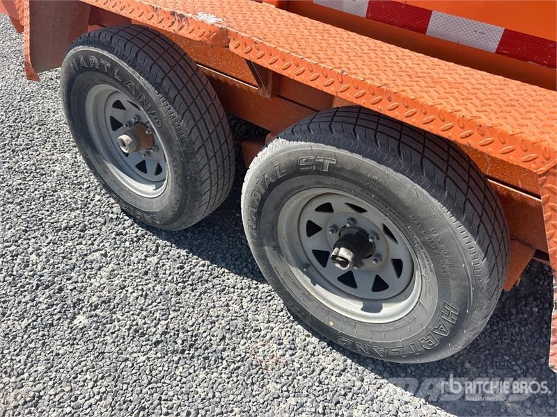 Snake DMP610 10 ft T/A Dump Utility Trailer Bañera