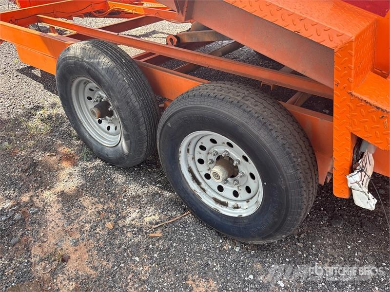 Snake River DMP714 14 ft T/A Dump Utility Trailer Tipphengere