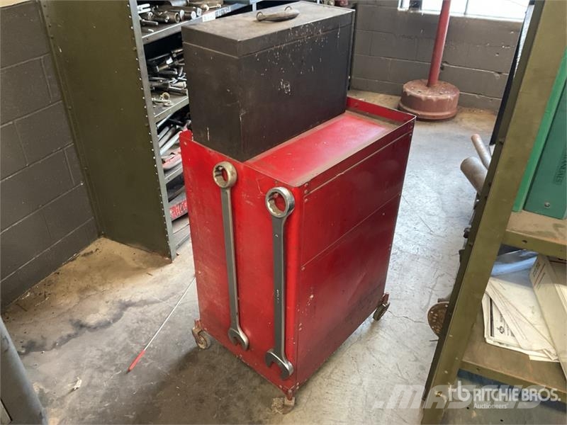 Snap-On Cart, Kennedy Toolbox, Tap Dies and Misc. Other components
