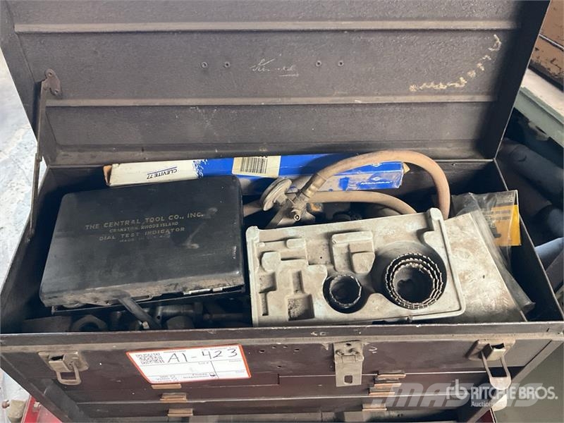 Snap-On Cart, Kennedy Toolbox, Tap Dies and Misc. Other components