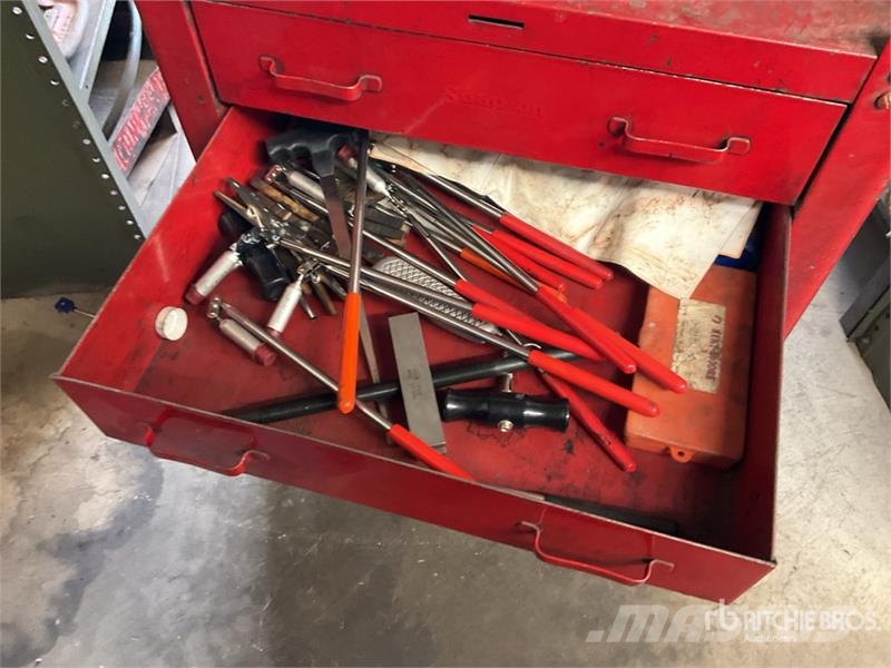 Snap-On Cart, Kennedy Toolbox, Tap Dies and Misc. Other components