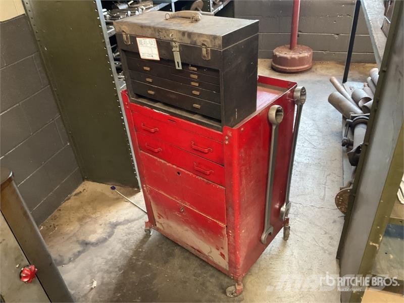 Snap-On Cart, Kennedy Toolbox, Tap Dies and Misc. Other components