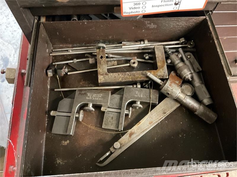 Snap-On Cart, Kennedy Toolbox, Tap Dies and Misc. Other components