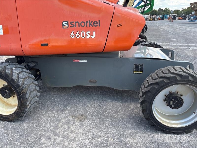 Snorkel 660SJ 4WD Diesel Telescopic Boom Lift Teleskoplifte