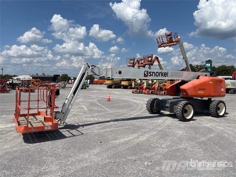Snorkel 660SJ 4WD Diesel Telescopic Boom Lift Teleskoplifte