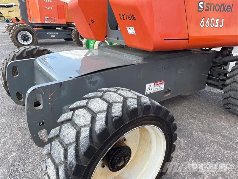 Snorkel 660SJ 4WD Diesel Telescopic Boom Lift Teleskoplifte