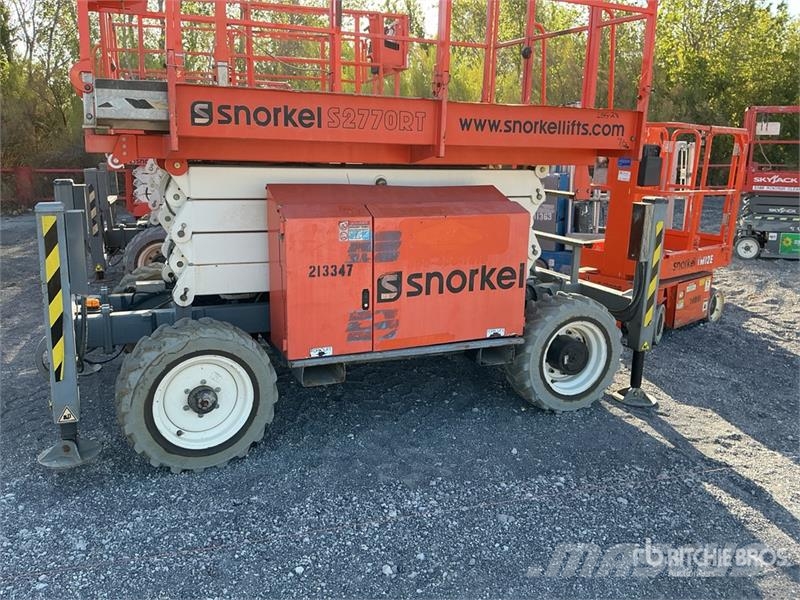 Snorkel S2770RTV7 Diesel Scissor Lift Käärtõstukid