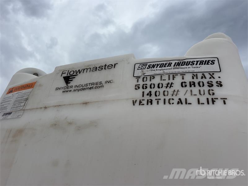 Snyder Flowmaster Plastic Hopper Otra maquinaria agrícola