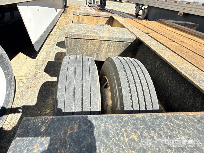 SouthAg Manufacturing DG35 T/A Removable Gooseneck 低架裝載車
