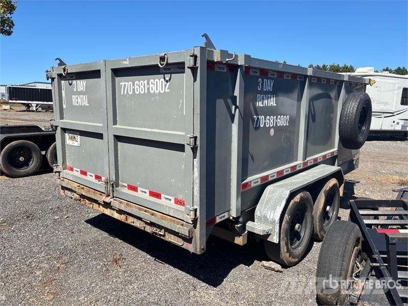 Southern Utility Trailers LLC 14 ft T/A Dump Utili Kiper prikolice