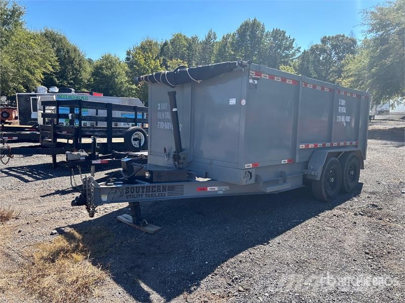 Southern Utility Trailers LLC 14 ft T/A Dump Utili Kiper prikolice
