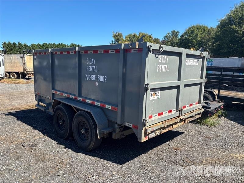 Southern Utility Trailers LLC 14 ft T/A Dump Utili Kiper prikolice