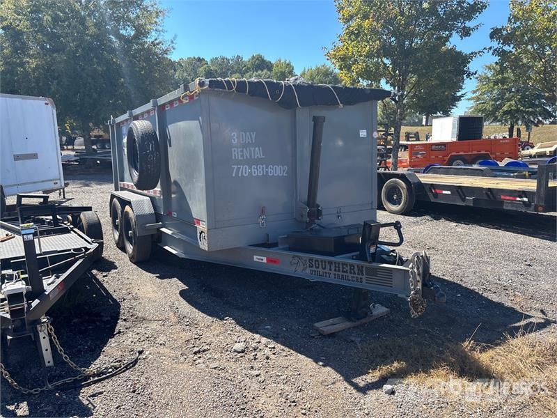 Southern Utility Trailers LLC 14 ft T/A Dump Utili Kiper prikolice