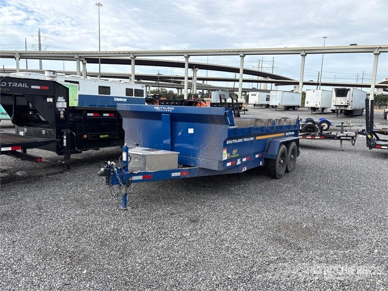 Southland SL714-14K 14 ft T/A T/A Dump Utility Tra Kiper prikolice
