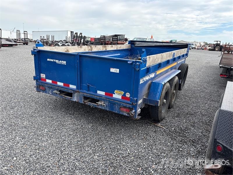 Southland SL714-14K 14 ft T/A T/A Dump Utility Tra Kiper prikolice