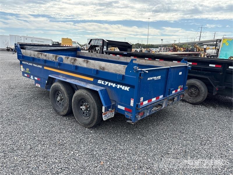 Southland SL714-14K 14 ft T/A T/A Dump Utility Tra Kiper prikolice
