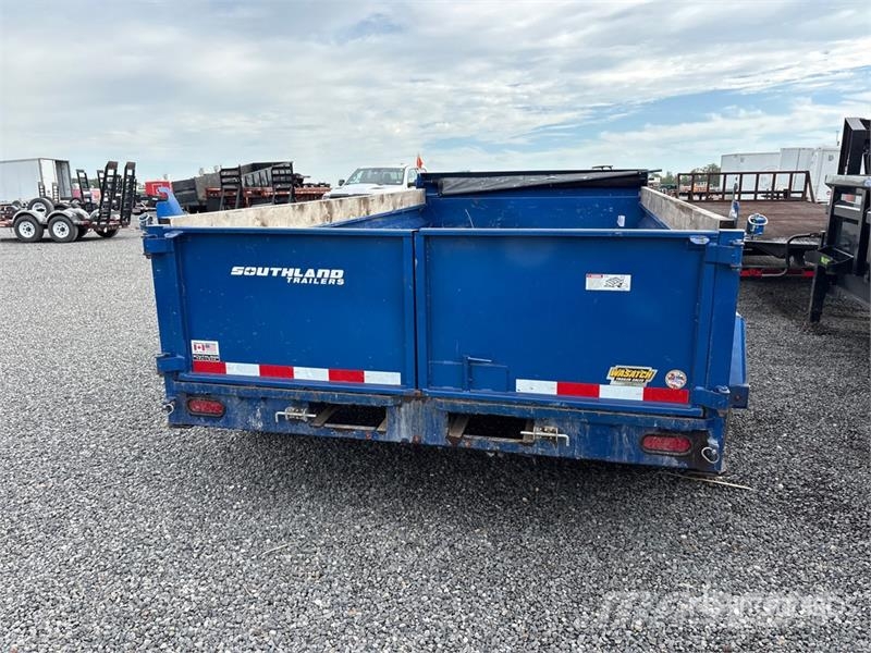 Southland SL714-14K 14 ft T/A T/A Dump Utility Tra Kiper prikolice