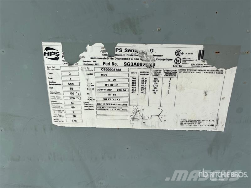 Square D Distribution Panel Other components