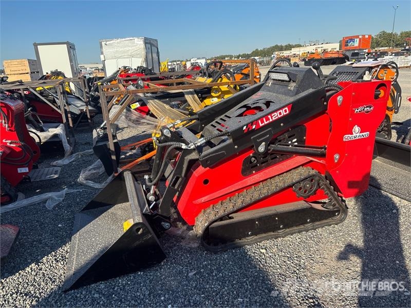 SSL1200 Mini Red Yanmar Diesel Compact Track Loade 스키드로더