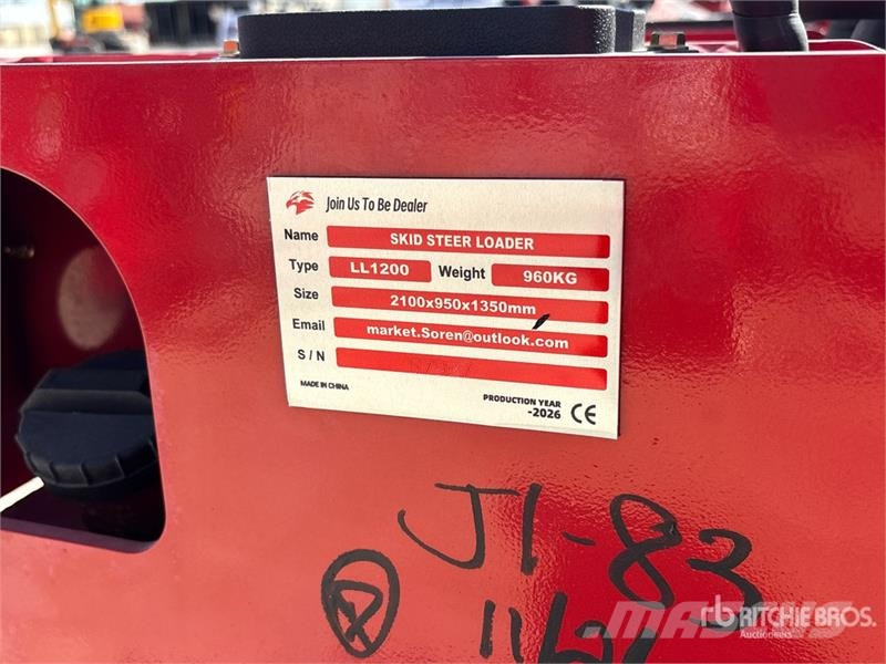  SSL1200 Mini Red Yanmar Diesel Compact Track Loade Skid steer mini utovarivači