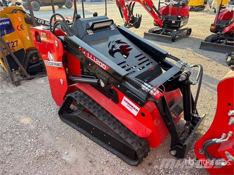 SSL1200 Mini Red Yanmar Diesel Compact Track Loade Minilæsser - skridstyret