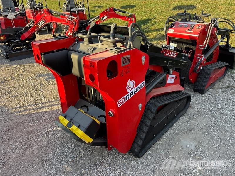 SSL1200 Mini Red Yanmar Diesel Compact Track Loade Minilæsser - skridstyret