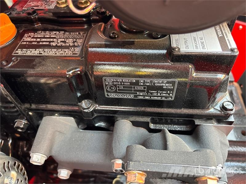 SSL1200 Mini Red Yanmar Diesel Compact Track Loade Minilæsser - skridstyret