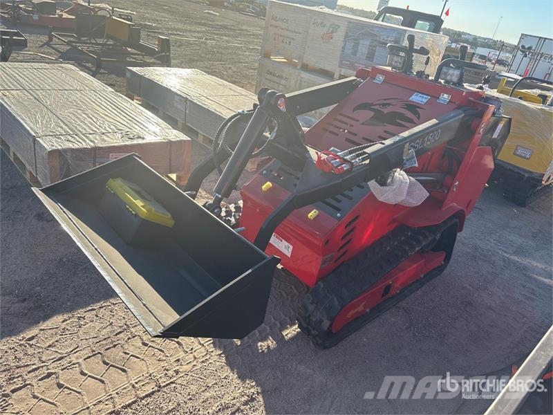 SSL1500-RED Mini Kubota Diesel Compact Track Loade Smykem řízené nakladače