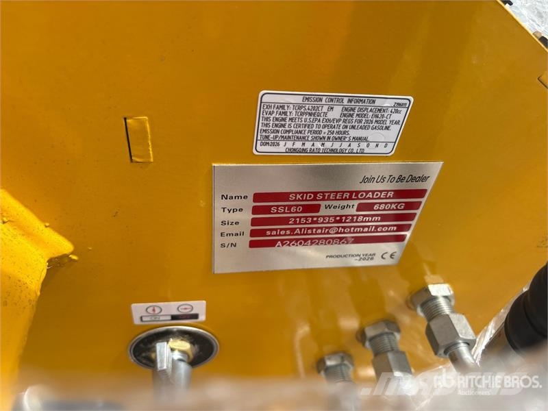 SSL60 Mini Compact Track Loader (Unused) Φορτωτάκια