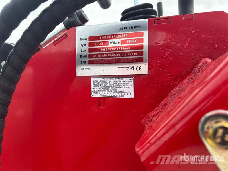 SSL60-RED Mini Compact Track Loader (Unused) Minicarregadeiras