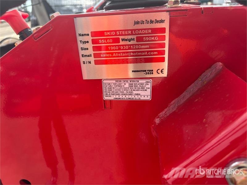  SSL60-RED Mini Compact Track Loader (Unused) Kompaktlader