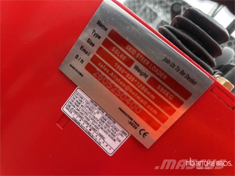 SSL60-RED Mini Compact Track Loader (Unused) Šmykom riadené nakladače